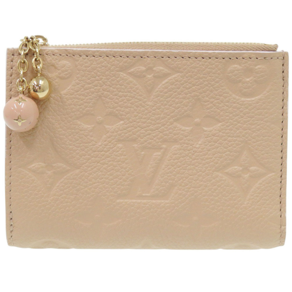 Louis Vuitton Portefeuille Lisa Monogram Empreinte M28980 IC Hazelnut Bi-fold...